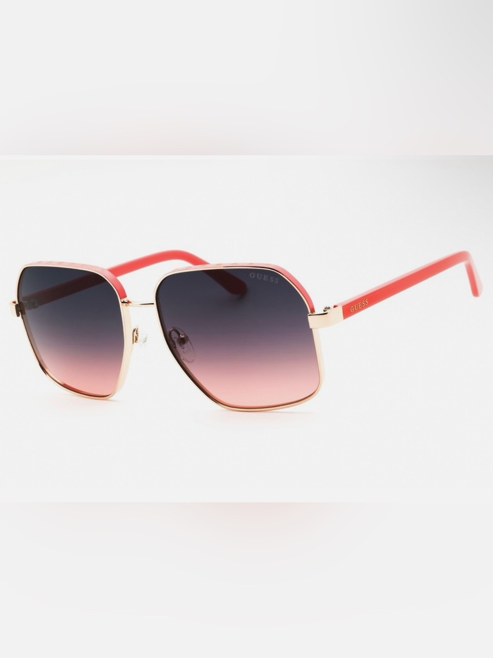 GUESS GU00107-74B-58  Sunglasses Size 58mm 140mm 16mm pink Women NEW